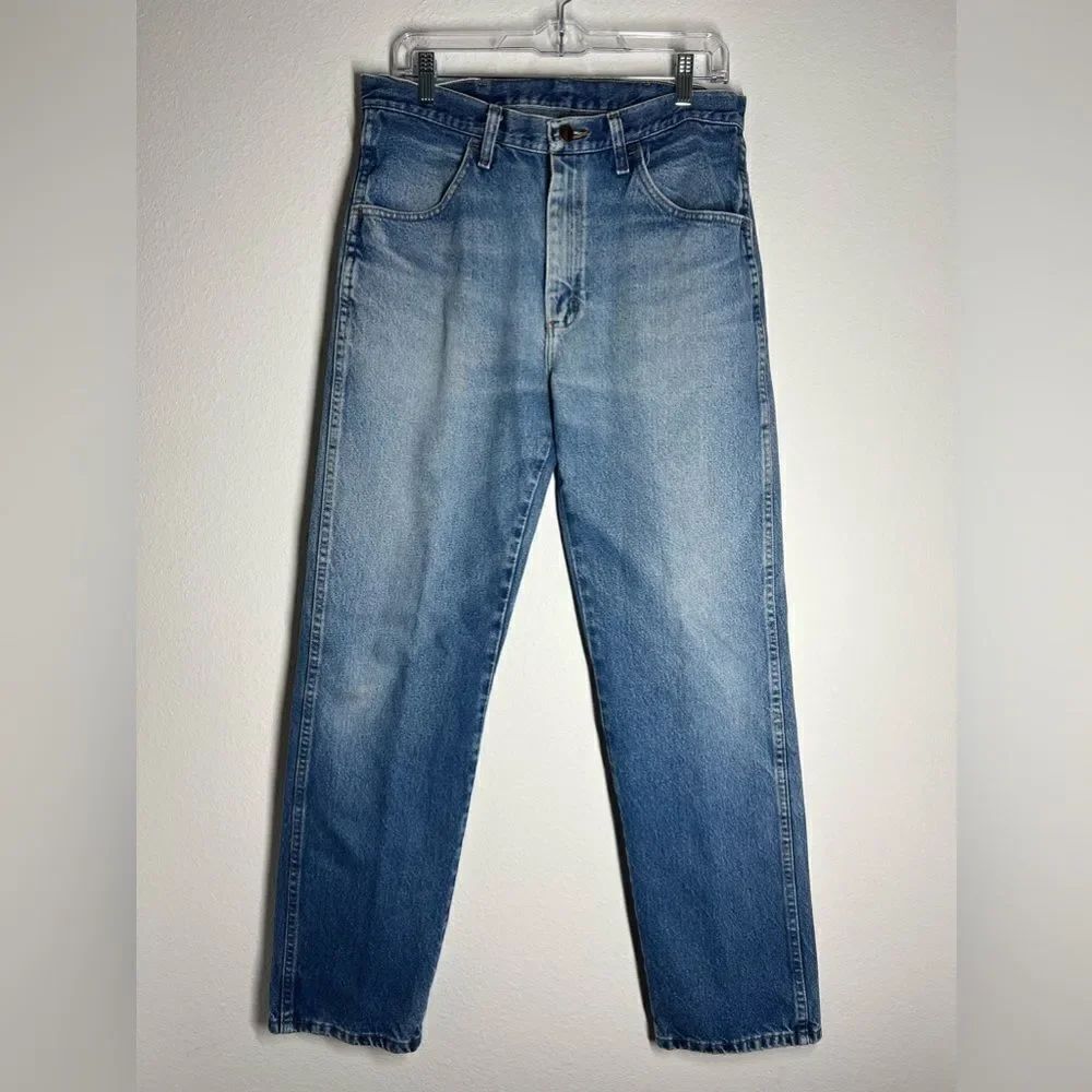 Vintage Rustler Straight Light Washed Jeans Size W33 x L31